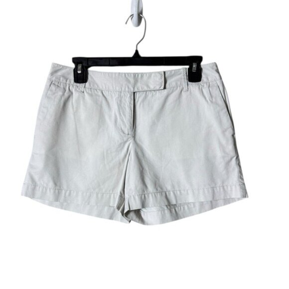 Ann Taylor Loft Women’s Chino Shorts Size 4 Classic Preppy Y2K Academia - Picture 1 of 5